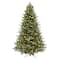 7.5 ft. Pre-Lit Linden Fir Artificial Christmas Tree, Dual-Color LED Lights